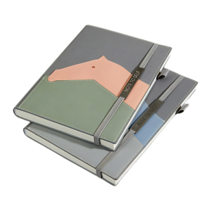 Tối Giản A5 Máy Tính Xách Tay Với Da Và Giấy Bìa Di Động Kinh Doanh Văn Phòng Nghiên Cứu Có Thể In Logo Quà Tặng Khuyến Mãi - Product Image 1