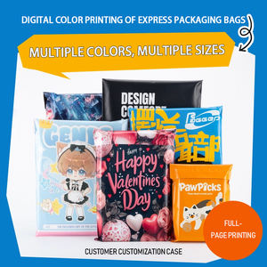 Sacs de Courrier en Plastique Imperméables 100% Matériaux Neufs Logo Imprimé Personnalisé <span class=keywords><strong>Enveloppe</strong></span> d'Expédition Logistique pour Auto-Scellage - Product Image 5