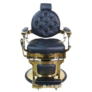 남성용 현대 간단한 스타일 이발사 의자 안락 의자 디자인 금속 재료 살롱 제조업체가 직접 공급 - Product Image 5