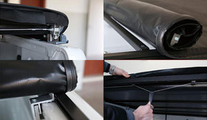 Liquide de remplacement du lit roulable en aluminium, pièces tout-terrain, haute Performance, couvercle de Tonneau à fermeture noire, 5,8 pieds, pour musicado 1500/2500 - Product Image 3