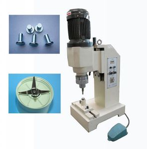 Machine à riveter orbitale pneumatique personnalisée CD-JQL, vente directe d'usine en Chine, pour rivets solides à douille 2-5 mm, moteur 1 CV - Product Image 1