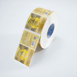Autocollants en vinyle personnalisés imperméables en rouleau, impression de design personnalisé, logo de marque, autocollants pour l'emballage des produits - Product Image 4