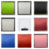 Grande bannière personnalisée en tissu polyester, toile tendue pour scène, type housse de coussin, pour mariage, photomaton, exposition, toile de fond, présentoir