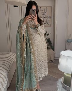 งานเย็บปักถักร้อยลําดับที่ขายดีที่สุด Salwar Pant กับ Dupatta สําหรับเทศกาลและโอกาสพิเศษในราคาส่งออก - Product Image 2