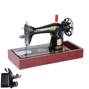 easy to use black portable head for home use walking foot sewing machine