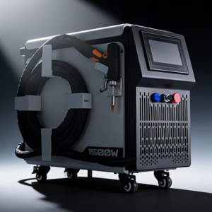 Prix de <span class=keywords><strong>vente</strong></span> direct usine Nouvelle machine de soudage numérique 3-en-1 à fibre laser portable de type bureau jusqu'à 3000W pour acier inoxydable - Product Image 4