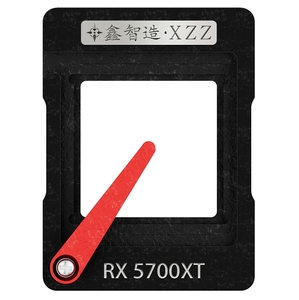 Xzz sưởi ấm trực tiếp BGA mẫu cho máy tính xách tay CPU reballing Stencil cho gtx1650 RX580 rtx4070 SR2WB-Welding Hàn Nguồn cung cấp - Product Image 1