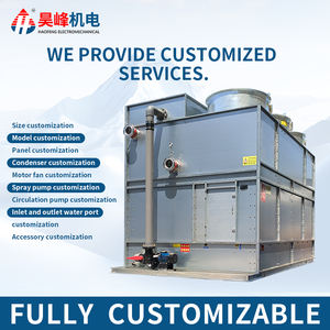 150 Ton fabrika fiyat sayaç akış soğutma su kuleleri soğutma kulesi ile endüstriyel su soğutmalı Chiller - Product Image 2