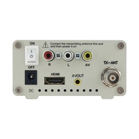 Émetteur TV analogique VHF/UHF GGDX TV-TX200 prenant en charge l'entrée de signal AV avec antenne télescopique