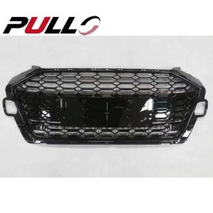 Kit de carrocería para <span class=keywords><strong>Audi</strong></span> <span class=keywords><strong>A4</strong></span> 2021 modificado a RS4 incluye conjunto de parachoques delantero y trasero con tubos de cola de difusor trasero de rejilla - Product Image 4