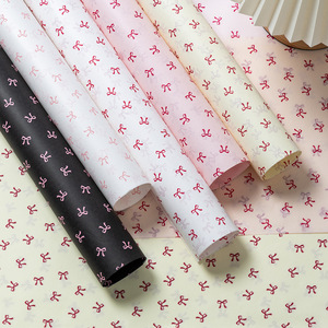 Custom Printing Wrapping <b>Tissue</b> <b>Paper</b> Packaging Liner for Gift Packaging Bowknot - Product Image 2
