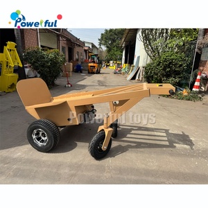 Heavy Duty Electric Cart <span class=keywords><strong>Dolly</strong></span> Hand Truck Trolley para Bounce <span class=keywords><strong>House</strong></span> Remolque eléctrico <span class=keywords><strong>Dolly</strong></span> - Product Image 5
