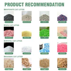 Litière pour chat en vrac facile à nettoyer, sable pour chat parfumé au café, au citron et à la lavande, litière agglomérante en bentonite pour chat - Product Image 4