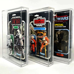 TCG vendita calda chiara custodia in acrilico con protezione anti-UV con Cover Design per Vintage <span class=keywords><strong>Star</strong></span> <span class=keywords><strong>Wars</strong></span> Scout Trooper-Kenner Figure Box - Product Image 6