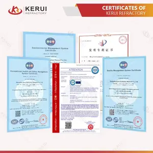 KERUI Factory Refractory Raw Material 99% Al2O3 Tabular Corundum Block For Steel Industry