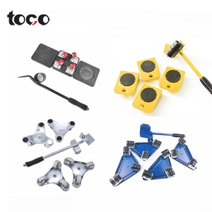 TOCO – chariot de Transport à 3 roues, chariot de levage, glissières de déplacement, chariot de déplacement à roues, <span class=keywords><strong>Kit</strong></span> de glissières de levage de <span class=keywords><strong>meubles</strong></span> 5 pièces - Product Image 5