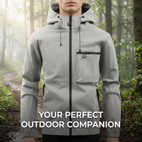 Veste technique Gorpcore pour homme, coupe européenne personnalisée, étanche, pour l'extérieur, marque privée, chaîne d'approvisionnement mondiale OEM tout-en-un