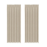 Rideau occultant intégral en polyester imprimé de qualité supérieure, style jacquard, bloquant 90-100 % de la lumière, pour salon et appartement