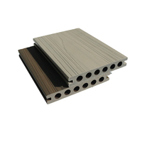 Plancher en composite bois-plastique de style nordique, résistant à la moisissure, sans éclats, haute durabilité, installation facile