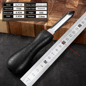 工場直販 エレガントなシーフードナイフ ステンレス製 オイスターナイフ カキむき用 - Product Image 3