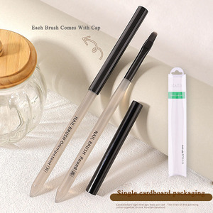 Ensemble de pinceaux à ongles en acrylique personnalisés OEM, style japonais, pour nail art, ombré, French manucure, gel, liner ultra-fin, pinceaux de manucure - Product Image 5