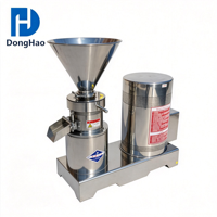 Machine à fabriquer du beurre de cacahuètes, d'amandes, de sésame et de noix en acier inoxydable 304 de qualité alimentaire, capacité de 100 à 200 kg/h