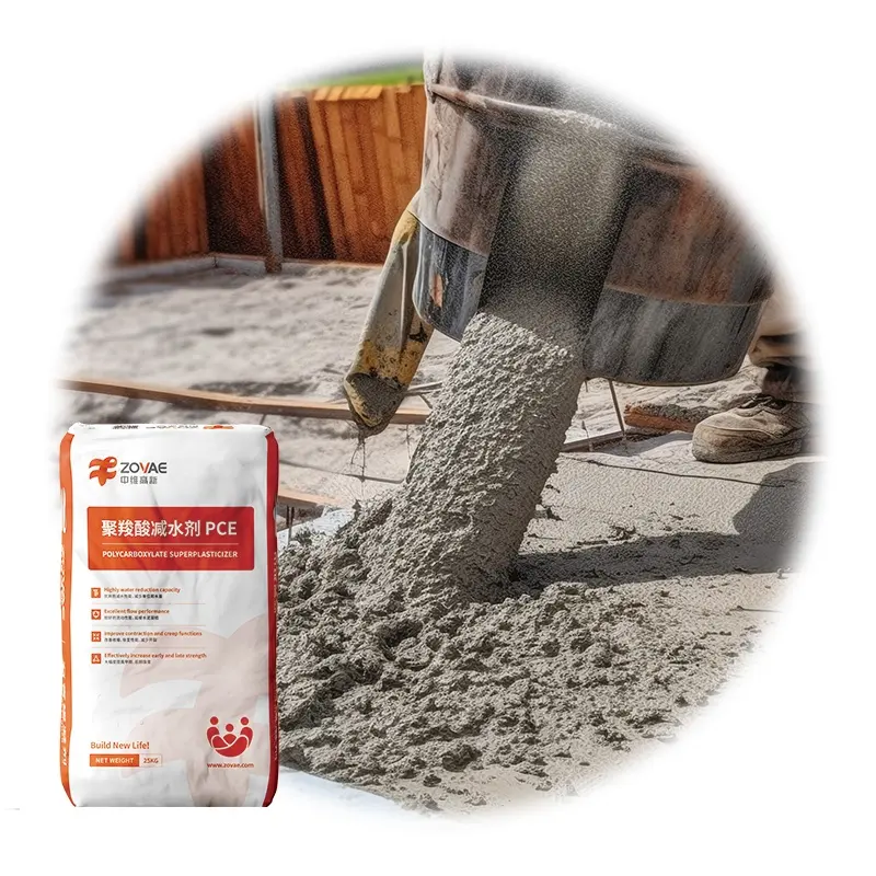 Aditivo de polímero de hormigón Pce Plastificante de cemento en polvo Monom superplástico