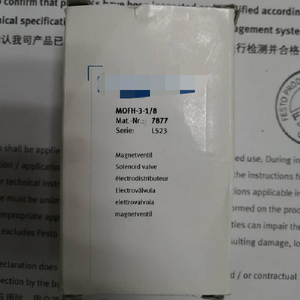 1 ชิ้น MOFH-<span class=keywords><strong>3</strong></span>-1/8 7877 MOFH31/8 โซลินอยด์วาล์ว ตัวควบคุมการเขียนโปรแกรม ระบบอัตโนมัติทางอุตสาหกรรม - Product Image 1
