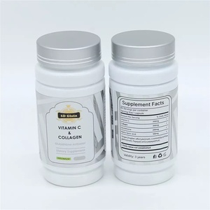 Suplemen pemutih Vitamin kolagen kapsul tablet pencerah kulit lembut Glutathione <span class=keywords><strong>Gel</strong></span> Anti Penuaan kapsul wajah Logo khusus - Product Image 2