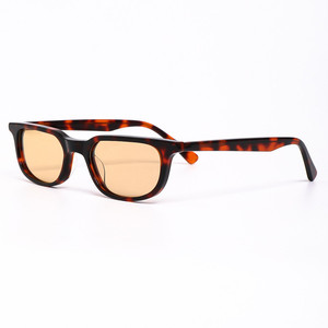 Logo Custom 2026 Vintage Men Women Polarized Cat Eye Square Sun Glasses UV400 Acetate <b>Small</b> <b>Frame</b> <b>Sunglasses</b> - Product Image 3