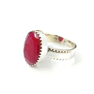 Anillo de Ágata Rubí, Anillo de Plata de Ley 925 con Piedra Preciosa, Anillo de Ágata Rubí Hecho a Mano, Colección de Anillos Finos, Joyería de Plata, Precio al por Mayor - Product Image 2