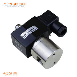 Válvula Solenoide de Agua de Acero Inoxidable de <span class=keywords><strong>2</strong></span> Vías, 12V/24V CC, 3/8\", Control OEM, 2WB040-10 - Product Image 2