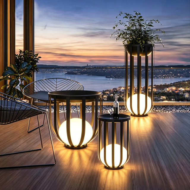 IP65 Waterproof LED Solar Garden Lights 3000K Electric Landscape Lamps for Outdoor Lawn Decorative Street Flower Plant Ground
