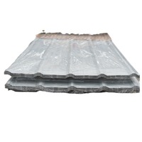 Panel de Pared de Acero con Perfil Metálico para Techo, Teja de Acero de Color, Estructura de Acero Baosteel Angang, Placa de Acero de Color, Modelo Guangdong Hf445566