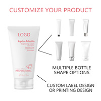 Crème de beauté éclaircissante à l'alpha-arbutine 150 ml, hydratante, éclaircissante, conforme aux normes de sécurité cosmétique, certifiée GMPC