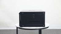 Baie de serveur 4U à pièces détachées, 19 pouces, 240*530*400 mm, murale, armoire de centre de données en acier SPCC thermolaqué, en stock.