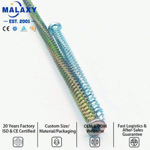 Tornillo Autorroscante para Concreto de Acero al Carbono con Recubrimiento Ruspert y Accionamiento Torx de Rosca Alta-Baja, Suministro Directo de Fábrica Malaxy - Product Image 3