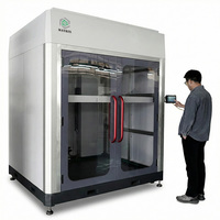 Nueva Impresora FGF de Gran Formato, Extrusión de Pellets de Alta Resistencia, Control PLC, Cámara Calefactada, Nivelación Activa de la Plataforma, Impresión Arquitectónica