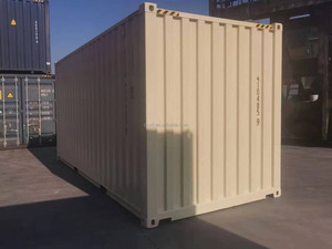 Nouveau conteneur maritime sec 20HQ de 20 pieds High Cube, conteneur de stockage neuf - Product Image 5