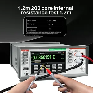 2C đồng nguyên chất Silicone kiểm tra bút thăm dò vạn năng dẫn 4mm cắm Vàng tip kim sắc nét cho điện thoại Bo mạch chủ PCB sửa chữa mạch - Product Image 2