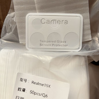 Protection d'objectif d'appareil photo en verre trempé transparent 3D pour Oppo Realme 15X