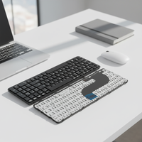 Clavier d'ordinateur portable rétroéclairé LED sans fil avec interrupteurs Gateron pour Probook 650 G1/G2 et 655 G1/G2, nouveau