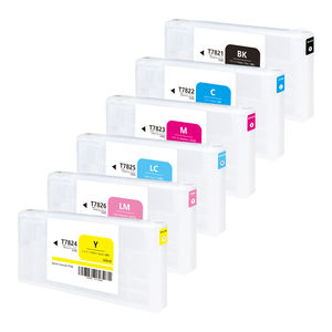 ตลับหมึก T7821-T7826สำหรับเครื่องพิมพ์ D700 EPS ตลับหมึกสำหรับระบบทำละลายจำนวนมาก6 + 6 CISS - Product Image 2