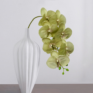 Bouquet d'orchidées Phalaenopsis artificielles 100 cm, fleurs en soie, décoration de mariage, décoration de la maison, accessoires de photographie - Product Image 3