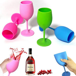 غير قابلة للكسر خالية من بيسفينج أ سيليكون أواني الشرب أواني شرب سيليكون نبيذ للحفلات - Product Image 3