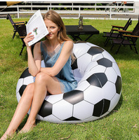 Canapé gonflable pliable design moderne, fauteuil paresseux, pouf de football gonflable, pour intérieur et extérieur - Vente chaude