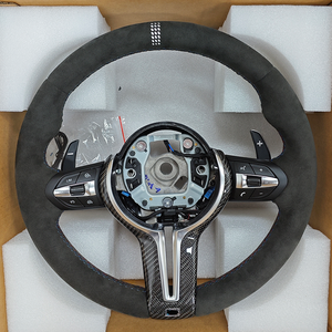 <span class=keywords><strong>Volant</strong></span> de direction en Alcantara complet avec garniture en carbone de style CS pour <span class=keywords><strong>BMW</strong></span> F10 <span class=keywords><strong>F20</strong></span> F22 F30 F31 M2 F87 M3 F80 M4 F82 F85 F90 X5 F15 E70 E90 - Product Image 2