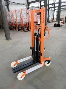 Manuel forkliftler 1000/2000/3000kg C tipi çelik taraflı transpalet ücretsiz yedek parçalar ile el istifleyici dahil - Product Image 4