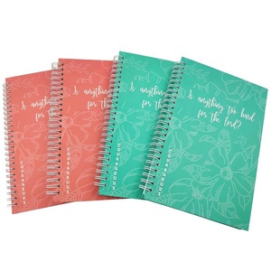 Công ty tùy chỉnh trường logo in bìa cứng xoắn ốc ràng buộc máy tính xách tay bìa cứng máy tính xách tay in ấn - Product Image 5