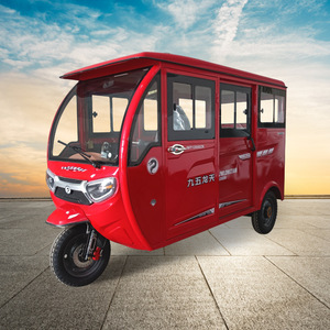 Tuktuk bon marché vente en gros de scooter électrique à trois roues pour adultes personnalisé 7 places Bajaj moto Afrique tricycle avec frein à disque - Product Image 2